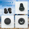 Pack of 8 Sticks, Rubber Buffers, Rubber Buffer for Hiking