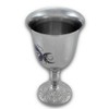 Lustrous Stainless Steel Triple Moon Chalice