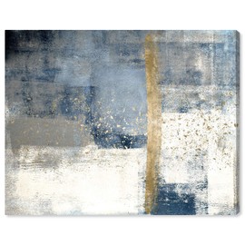 Oliver Gal in the Mid Summer | Premium Canvas Print. the Abstract Wall Art Decor Collection by Oliver Gal Gallery Wrapped, 20" x 24", Blue
