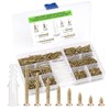 420 Piece Screw Set, M3, 6-30 mm, Wood Screws, Partial