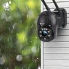 ctronics Outdoor Security Camera with Color Night Vision, 1080P PTZ