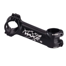 Wake MTB Stem 31.8 25 Degree 110 mm Bike Stem Mountain Bike Stem Short Handlebar Stem for Most Bicycle, Road Bike, MTB, BMX, Cycling (Light-weight, Black)