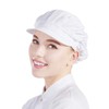 Nanxson Unisex 3PCS Elastic Chef Hat Catering Hats with Brim