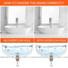 Fousenuk Sink Drain Fitting, Drain Valve for Sink and Washbasin,