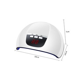 Baluue Professional Uv Led Nail Lamp for Nail Art 54w Nail Light Quick Dry Portable Nail Lamp Long Life