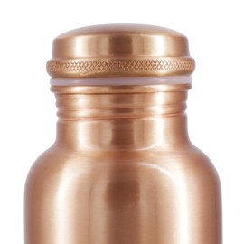 HealthGoodsIn Pure Copper Bottle 500 Ml (16.90 Fl Oz), Eco-Friendly, Reaping Ayurvedic Benefits