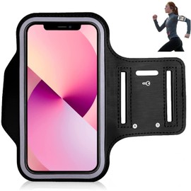 iPro Accessories For Armband Case, Running Armband Case, Water Resistant Gym Running Workout/Exercise Arm Band Case for All Mobile Phones