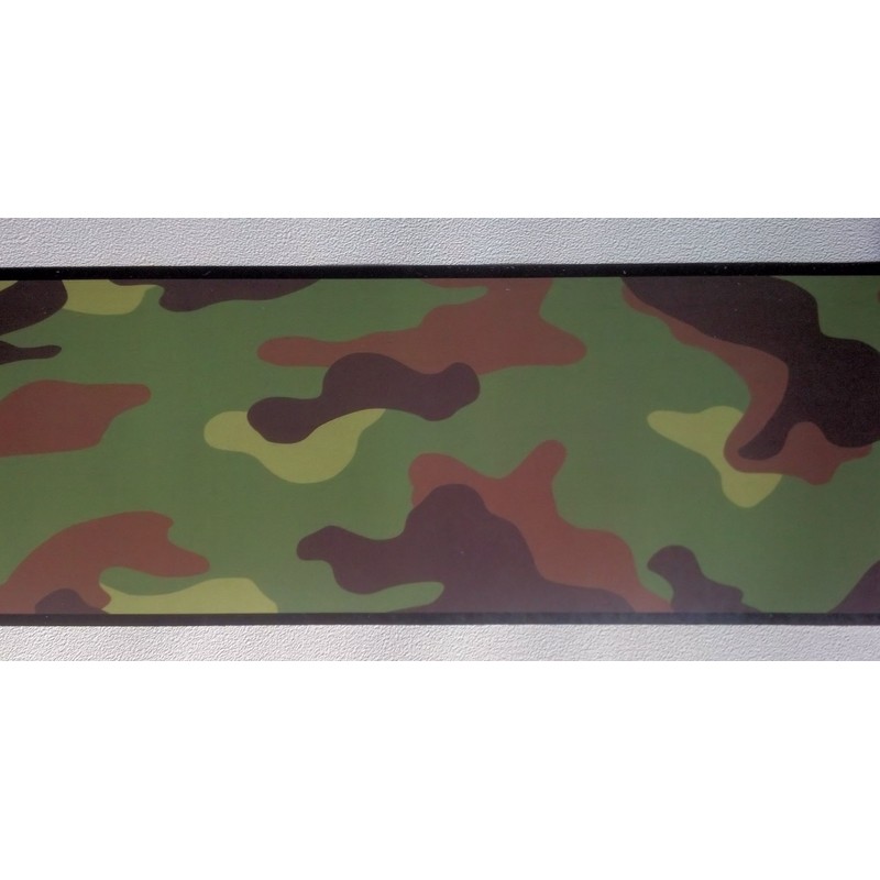 Camouflage Camo Wallpaper Wall Border - Green