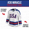 UNLC #30 Hockey Jersey of USA 1980 Olympic Team Ice
