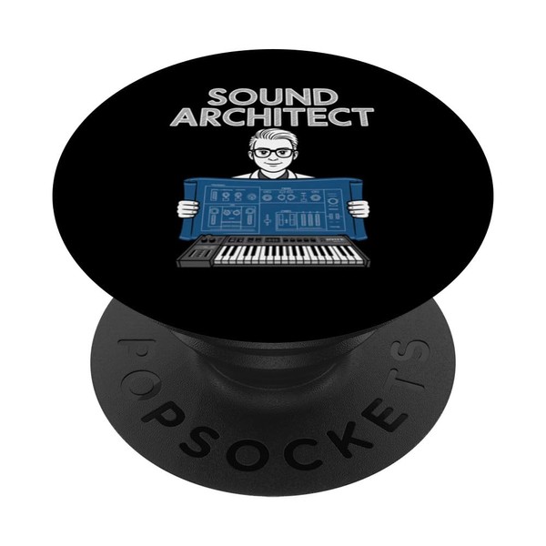 Sound Architect Modular Synth Electronic Artist PopSockets Adhesive PopGrip