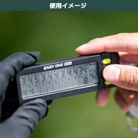 Tabata(タバタ) スコアカウンター デジタルスコアカウンター EASY ONE PLUS(イージーワンプラス) ゴルフラウンド用品 GV0906 BK