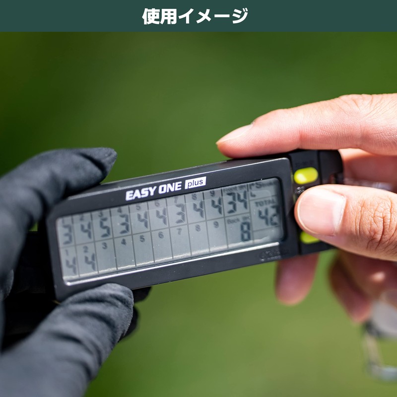 Tabata(タバタ) スコアカウンター デジタルスコアカウンター EASY ONE PLUS(イージーワンプラス) ゴルフラウンド用品 GV0906 BK