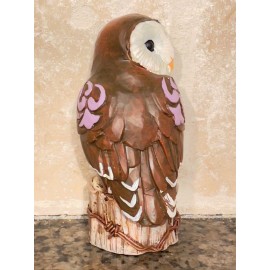 JIM SHORE ENESCO JIM SHORE HEARTWOOD CREEK MINI OWL ON TREE STUMP 4055064