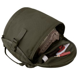Tactical Helmet Bag Pack,Multi-Purpose Molle Storage Military Carrying Pouch for Sports Hunting Shooting Combat Helmets(Ranger Green).