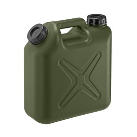 Mizuho Kasei Kogyo 0205 MG Flat Can, Double Opened, 1.3 gal (5 L), No Nozzle, Moss Green