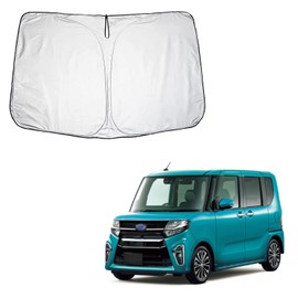 Subaru Chiffon & Custom Car Sun Shade for Windshield LA650/660F 2019/07/01 - Foldable, Storage Bag Included