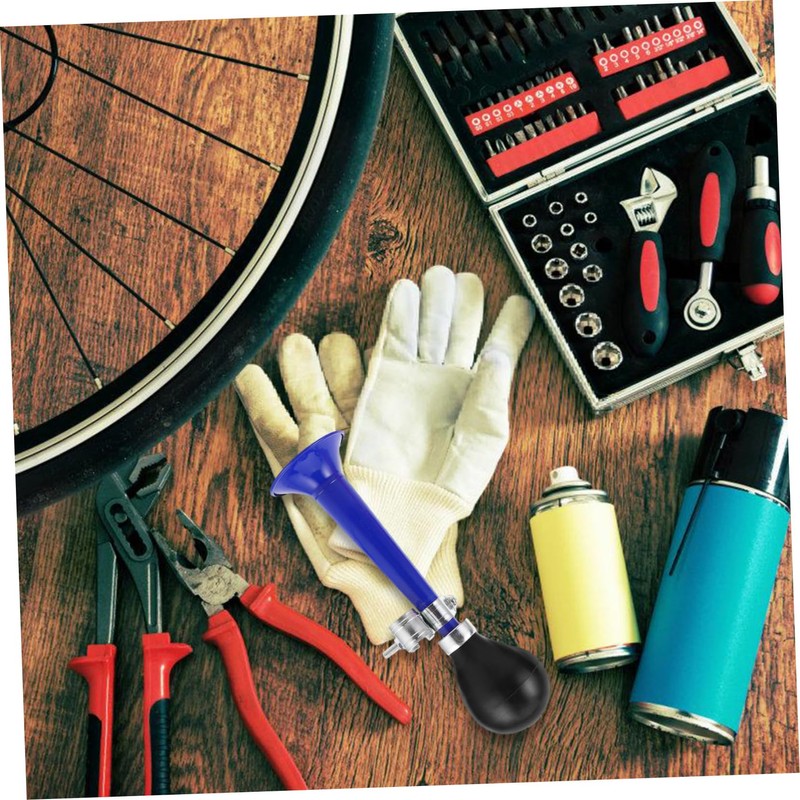 Outanaya Metallic Bicycle Horns for Adults 2pcs Set Loud Fit