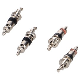 Amon 8829 Valve Cores, Compatible w/ Aluminum/Steel Wheels, Pack of 4