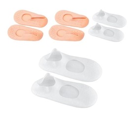 Silicone moisturizing socks x 4 for those suffering from dead skin cells - Viva LEA-B436 / 각질로 고생하는 분을 위한 실리콘 보습 양말 X 4개입 - 비바 LEA-B436