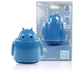 Konig Andy 20W Unearthly Resonator Robot Computer/High Power Active MP3 Speaker - Blue