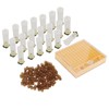 Queen Bee Rearing Box Cage Plastic Breeding Cell Cup Kit