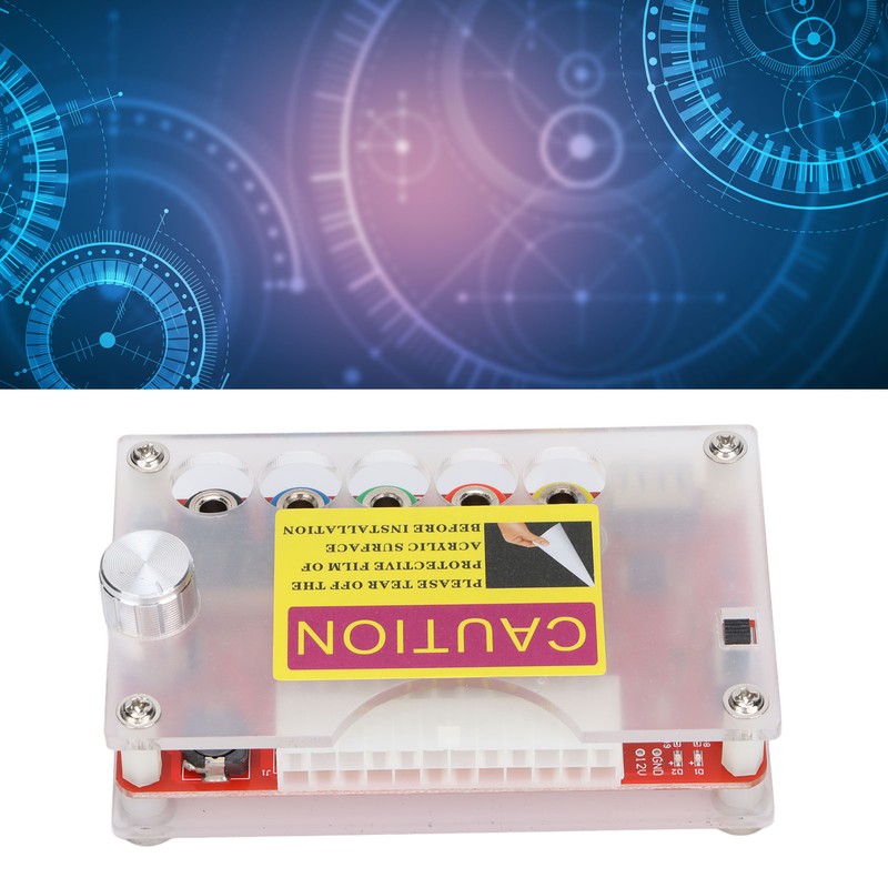 ATX Breakout Board Adjustable Voltage Knob Multivoltage Compatible ATX Power