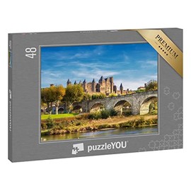 puzzleYOU: Carcassonne Jigsaw Puzzle 48 Pieces South France