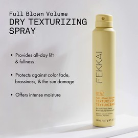 Fekkai Full Blown Volume Texturizer - 5 oz - Dry Texturizing Spray - Provides All-Day Lift & Fullness - Salon Grade, EWG Compliant, Vegan & Cruelty Free