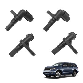 4pcs ABS Wheel Speed Sensor Front Rear Left Right fit for 2007-2017 Tundra, Driver and Passenger Side, # ALS1790 ALS1791