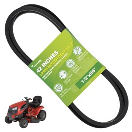 144959 Deck Belt Compatible with Craftsman LT1000 LT2000 LT3000 42'' Riding Lawn Mower Drive Belt Repalce 532144959 130801 532138255 138255 160855 24690 144959D (1/2" X 96")