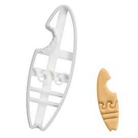 Bitten Surfboard Cookie Cutter, 1 Piece - Bakerlogy