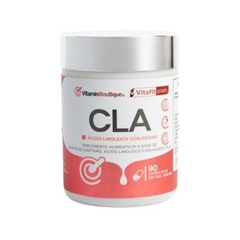 Vitamin Boutique CLA Suplemento alimenticio con ácido linoleico conjugado 90 cápsulas de 1000mg