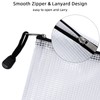 Plastic Sleeves A4 Zip Wallets Ziplock Bags Zip Folder Zipper