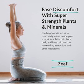 MediNatura Zeel Homeopathic Support Helps Relieve Pain & Stiffness Around Joints - Arnica + 14 Active Natural Ingredients - 100 Tablets