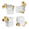 Metaland 12V Solenoid Valve for Solar Water Heaters Normally Closed