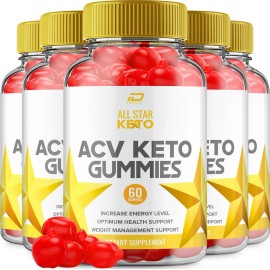 All Star Gummy (5 Pack) All Star ACV Gummies Supplement – AllStar ACV Gummy 1000MG