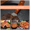 Grill Slant Edge Flat Scraper,Granmagazz 2 Pieces Stainless Steel Grill