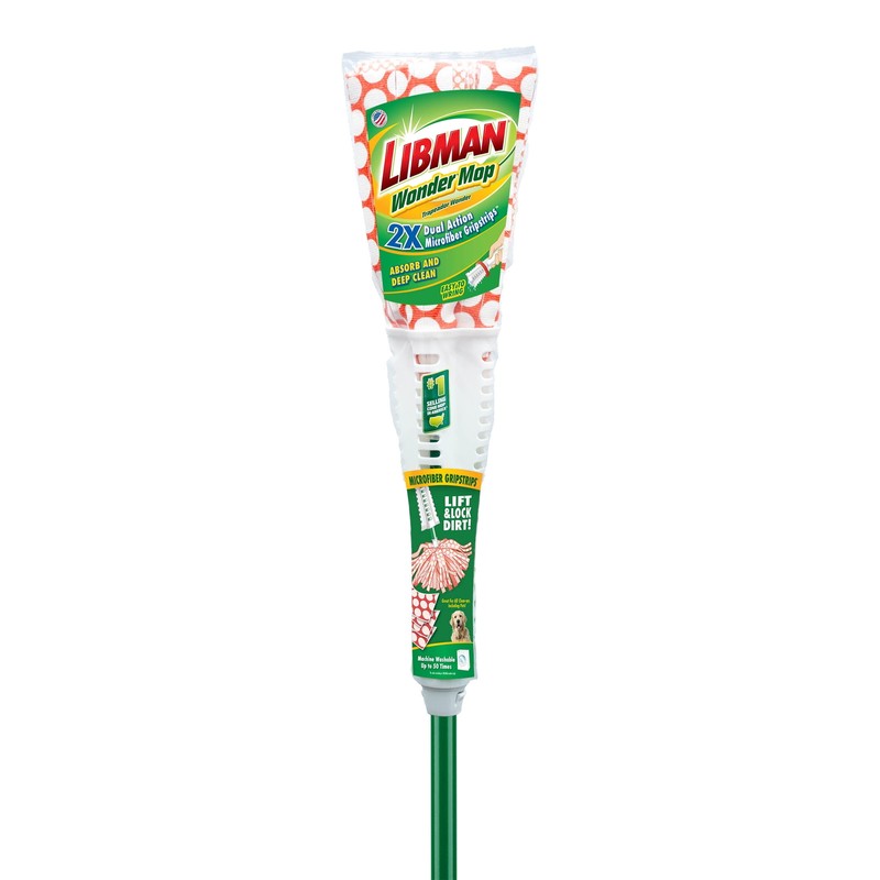 No Brand Libman Wonder Mop. ® Green and White Handle.