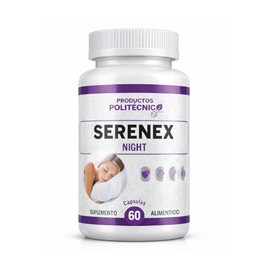 ZOILIFE - Serenex Night | Suplemento Alimenticio con L-Teanina, L-Triptófano, Valeriana y Pasiflora | Acompaña la Relajación Nocturna y el Bienestar G
