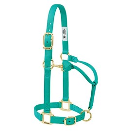 Weaver Leather Original verstellbares Nylon-Pferdehalfter, durchschnittliches Pferd, smaragdgrün