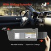 A-Premium Sun Visor Assembly - Compatible with Toyota Tacoma 2005-2015