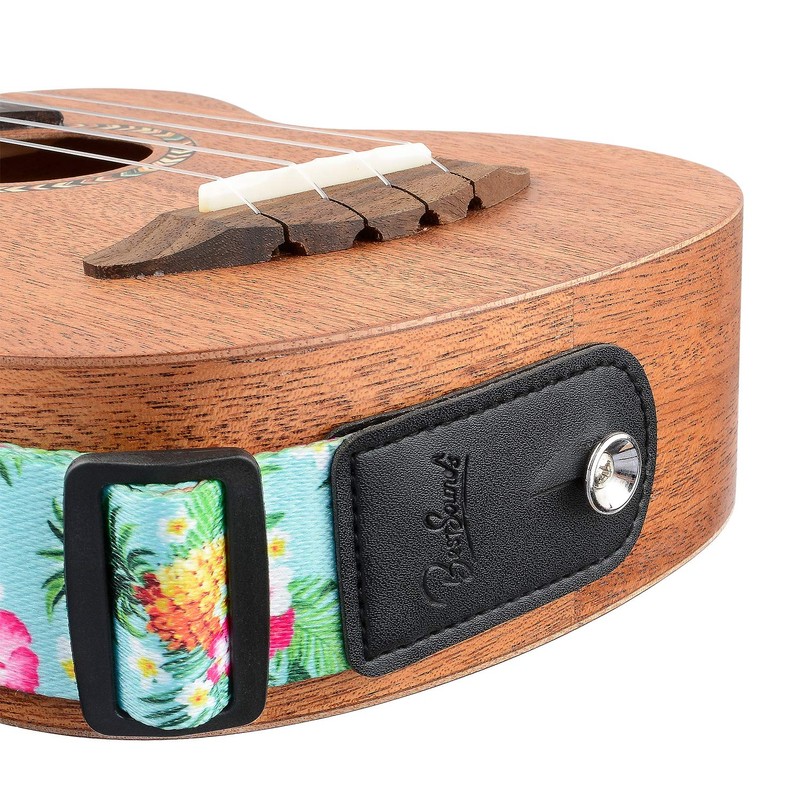 BestSounds Pineapple Ukulele Strap & Hawaiian Style Shoulder Strap Suitable
