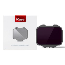 Kase Clip-in ND64 ND1.8 - Filtro de 6 paradas, cámara incorporada ND Filtro óptico para cámara Sony Alpha A7/A7 II/A7 III/A7R/A7R II/A7R III/A7R III/A7R IV/A7S/A7S II/A7S III/A9/A9 II/FX3