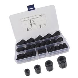 LALAFINA 25Pcs Removable Ferrite Core Noise Filter for Power Cord Cable Clip Design Reduces EMI Rfi Interference Suitable for Inner Cables