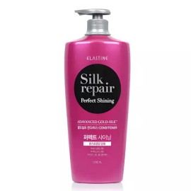 Elastin 엘라스틴 실크 리페어 퍼펙트 샤이닝 골드 실크 컨디셔너 1.2L 1개 [01_1.2L × 1개] Elastin Silk Repair Perfect Shining Gold Silk Conditioner 1.2L 1 piece [01_1.2L × 1 piece]