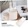 IWOWHERO Cosmetic Box Plastic Brush Bucket Travel Makeup Case Brush