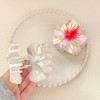 6 Pack Flower Hair Claw Clips for Women - Non-Slip