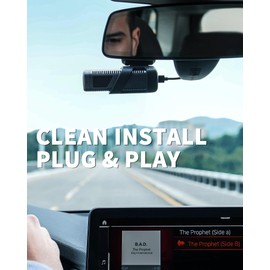 VASTHOME Dash Cam Power Adapter 12-pin Type A Compatible with Select Toyota Tacoma Highlander Sienna Honda Ridgeline Models Car DashCam Power Adapter with 3 USB Cable