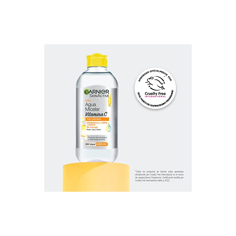 Garnier, 2 Pack Skin Active Micelar Express Aclara 400Ml +
