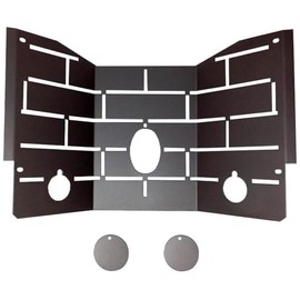 Vista Flame Pellet Stove Steel Brick Lining (50-1799), EF-129-SPFL